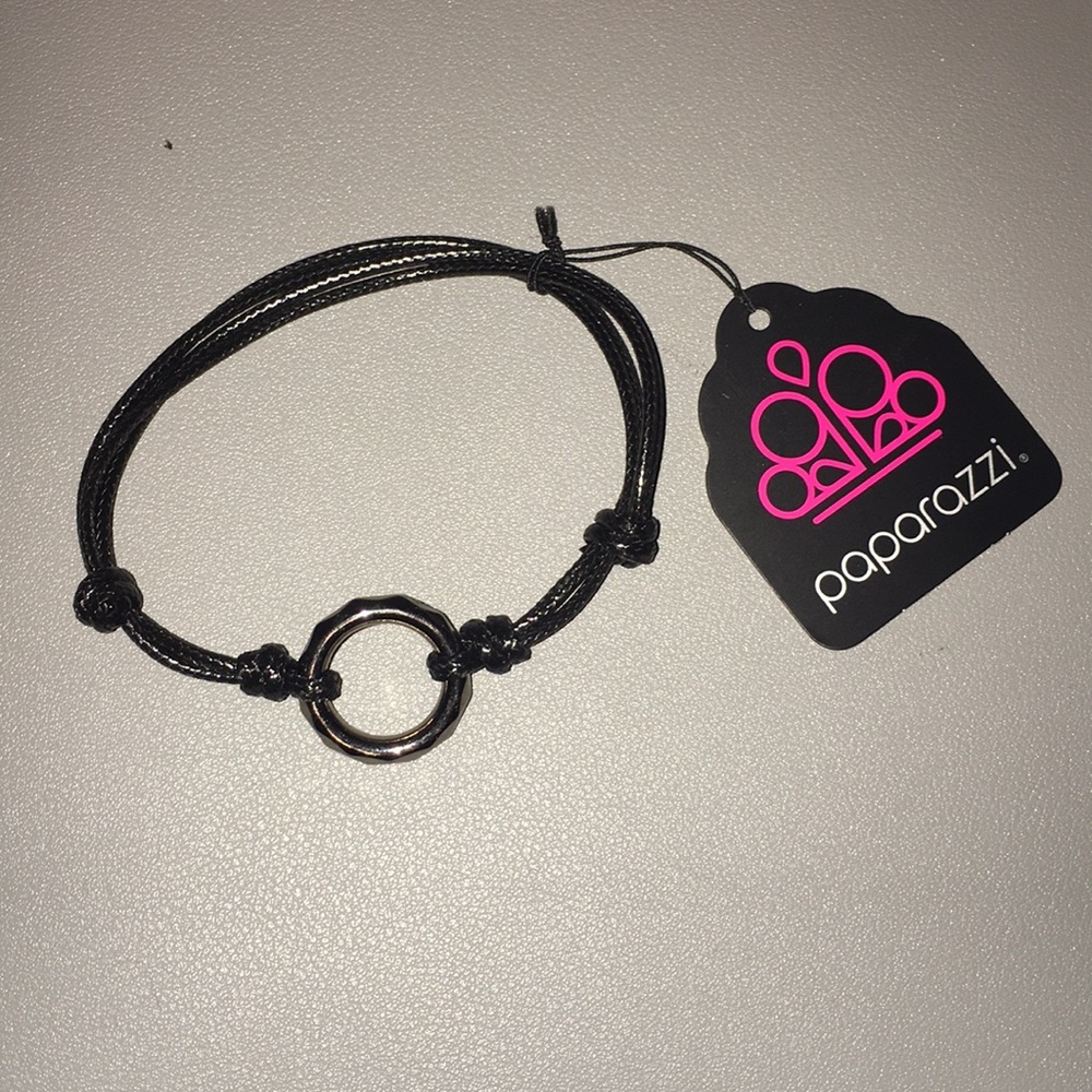 5️⃣ Dollar Sale 🔥Leather Black  Bracelet